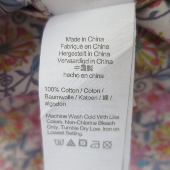 J.Crew x Liberty Honeysuckle Floral Print Blouse Size XXS - Picture 11 of 11